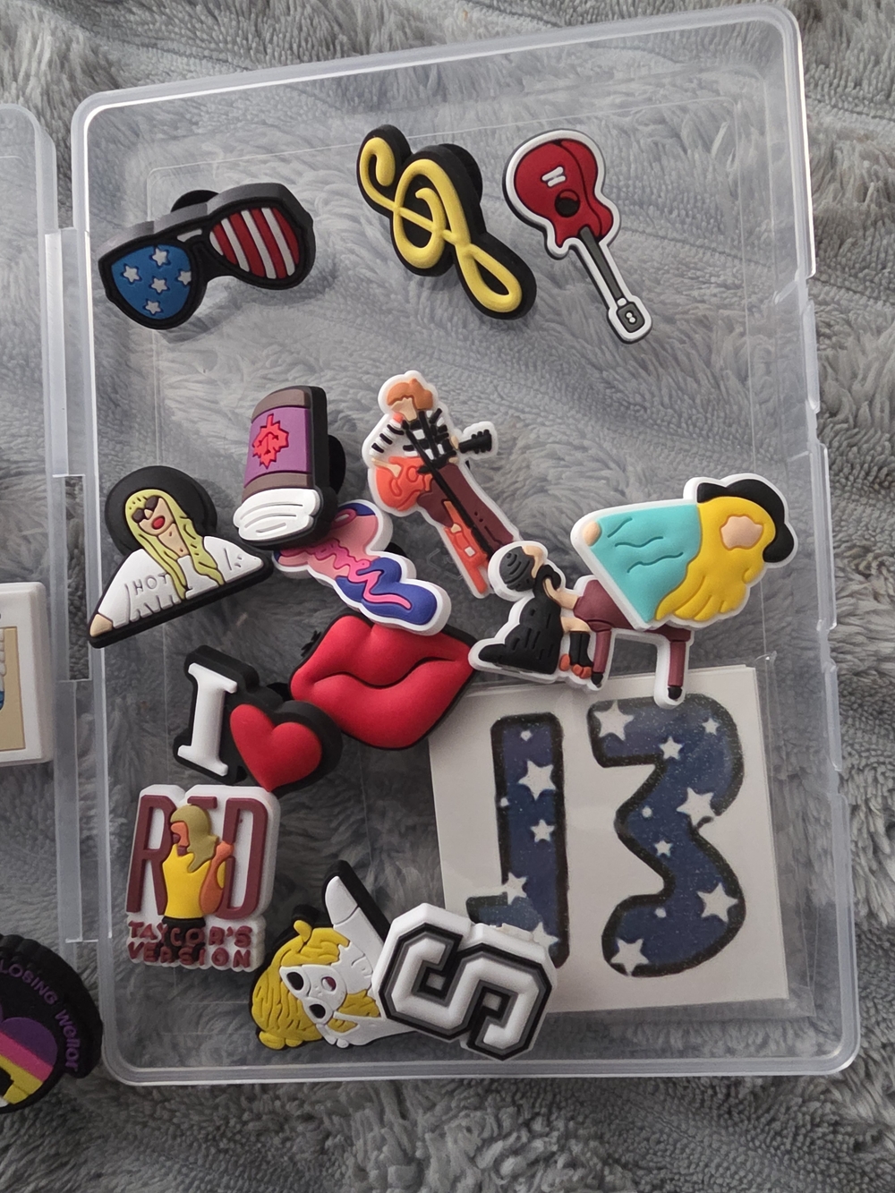 Kids Decorative Shoe Charms - Colorful Assorted Music & Pop Icons